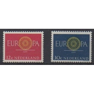 Acheter cette série de timbres des Pays-Bas de l'année 1960 (No 726/727).