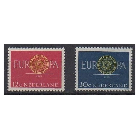 Netherlands - 1960 - Nb 726/727 - Europa