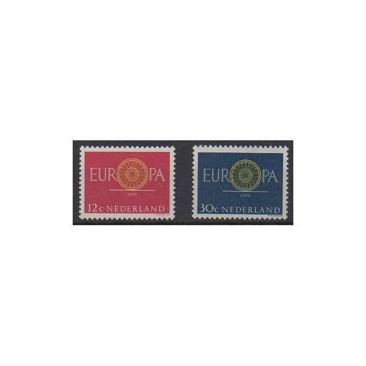 Acheter cette série de timbres des Pays-Bas de l'année 1960 (No 726/727).