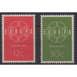 Pays-Bas - 1959 - No 708/709 - Europa