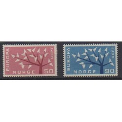 Norway - 1962 - Nb 433/434 - Europa