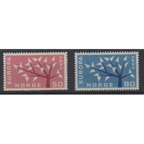 Norway - 1962 - Nb 433/434 - Europa