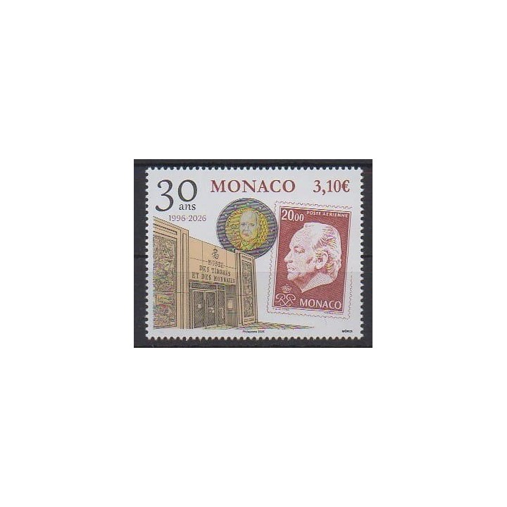 Acheter ce timbre de Monaco de l'année 2026 (No 3539).
