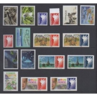 Acheter les timbres de Nouvelle-Calédonie de l'année 2025 (No 1478/1490 (sauf n°1488)).