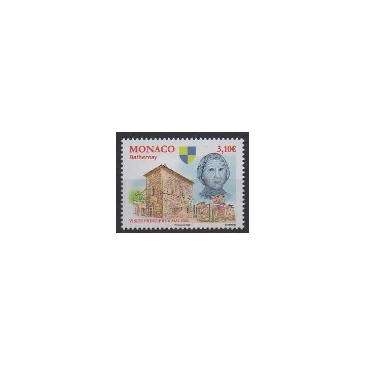 Acheter ce timbre de Monaco de l'année 2026 (No 3547).