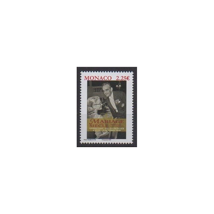 Acheter ce timbre de Monaco de l'année 2026 (No 3554).