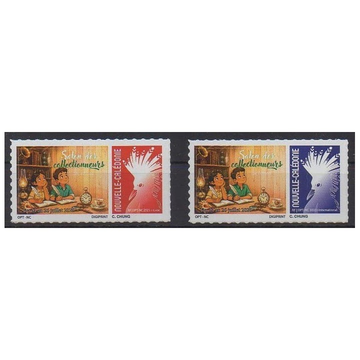 Acheter ces timbres de Nouvelle-Calédonie de l'année 2026 (Salon des collectionneurs).