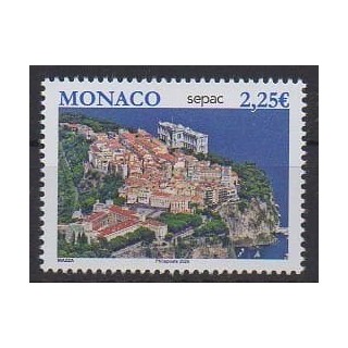 Acheter ce timbre de Monaco de l'année 2026 (Le rocher).