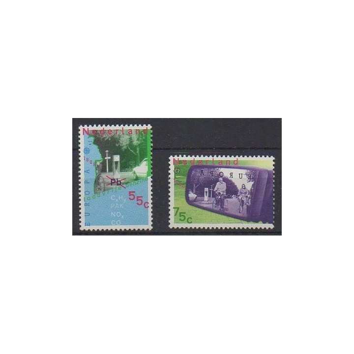 Acheter cette série de timbres des Pays-Bas de l'année 1988 (No 1313/1314).