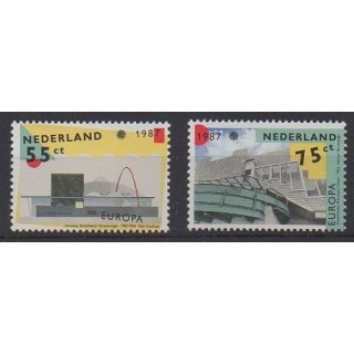 Acheter cette série de timbres des Pays-Bas de l'année 1987 (No 1288/1289).