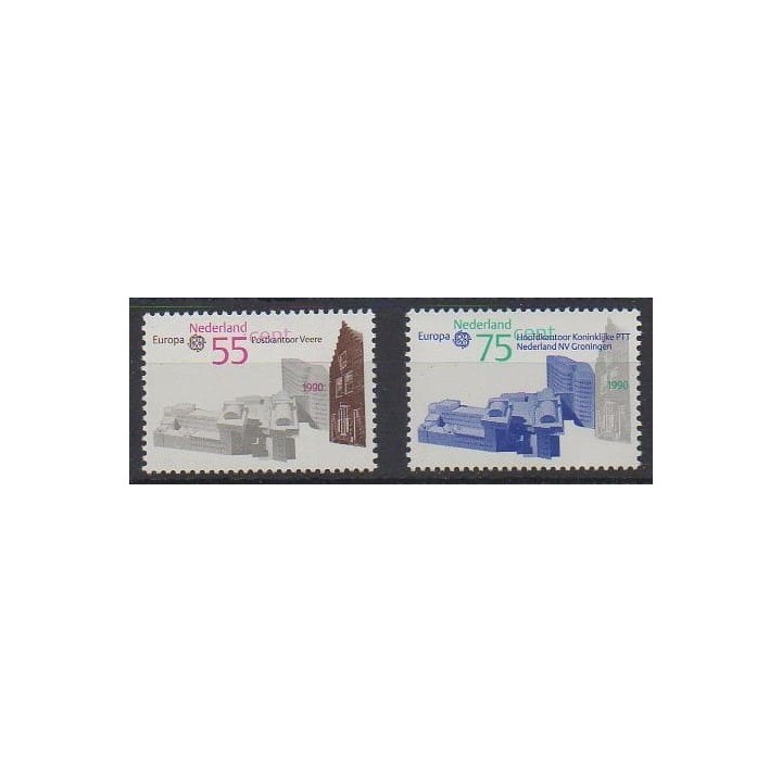 Acheter cette série de timbres des Pays-Bas de l'année 1990 (No 1355/1356).