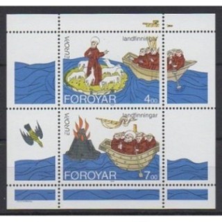 Buy this souvenir sheet  of Faroe Islands of the year 1994 (Nb BF7).