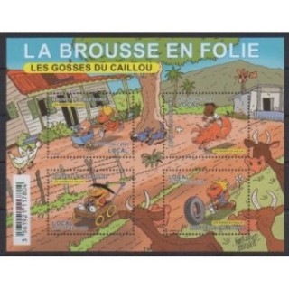 Acheter ce timbre de Nouvelle-Calédonie de l'année 2026 (Les gosses du caillou).