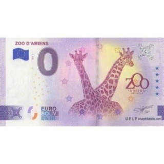 Euro banknote memory - 2026 - Zoo d'Amiens - Les girafes - (Somme)