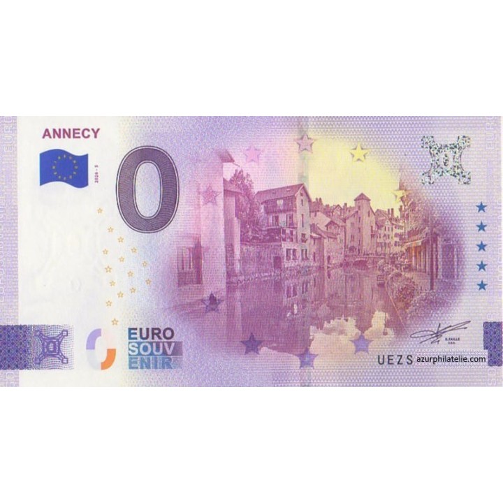Euro banknote memory - 2026 - Annecy - Le Thiou - (Haute-Savoie)