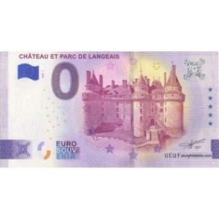 Euro banknote memory - 2026 - Château et parc de Langeais - (Indre-et-Loire )