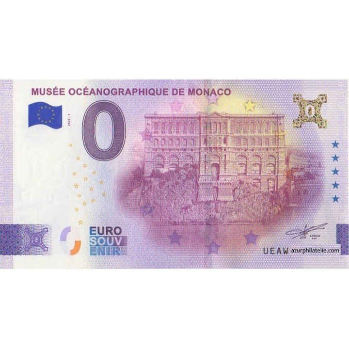 Euro banknote memory - 2026 - Musée océanographique de Monaco - ()