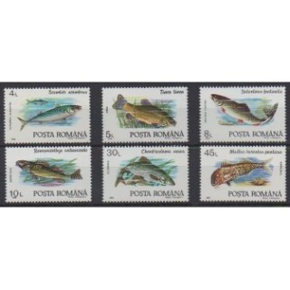 Acheter cette série de timbres de Roumanie de l'année 1992 (No 3991/3996).