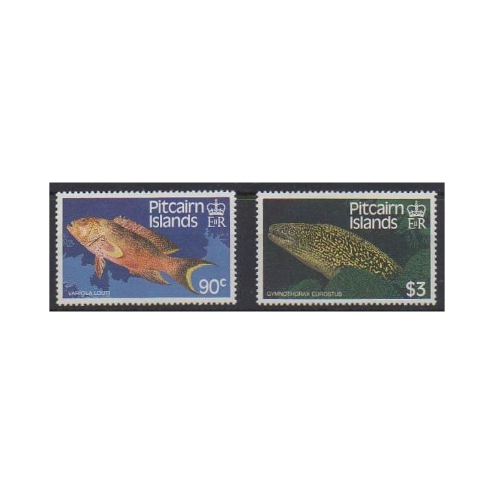 Acheter cette série de timbres de Pitcairn de l'année 1988 (No 295/296).