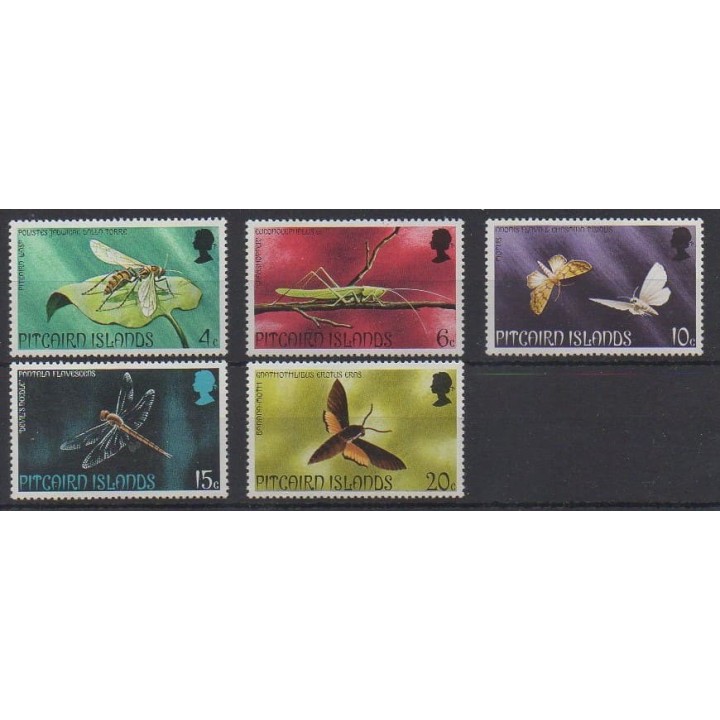 Buy this set of stamps of Pitcairn of the year 1975 (Nb 149/153).