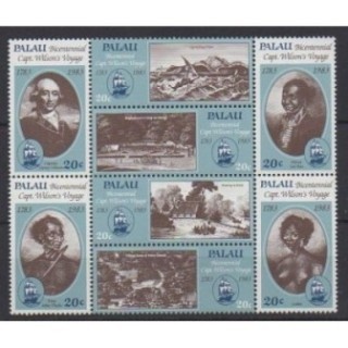 Buy this set of stamps of Palau of the year 1983 (Nb 24/31).