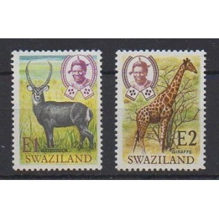 Acheter cette série de timbres du Swaziland de l'année 1975 (No 219/220).