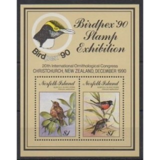 Buy this souvenir sheet  of Norfolk of the year 1990 (Nb BF13).