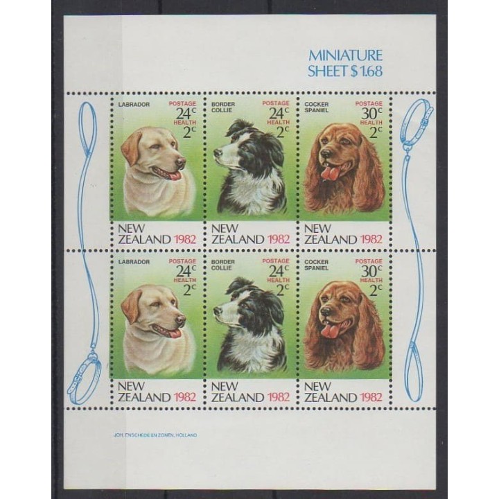 Buy this souvenir sheet  of New Zealand of the year 1982 (Nb BF47).