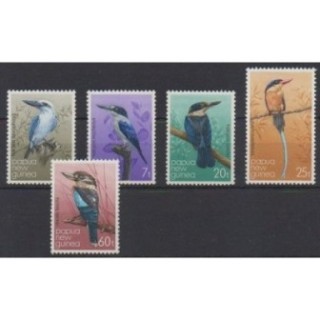 Acheter cette série de timbres de Papouasie-Nouvelle-Guinée de l'année 1981 (No 401/405).