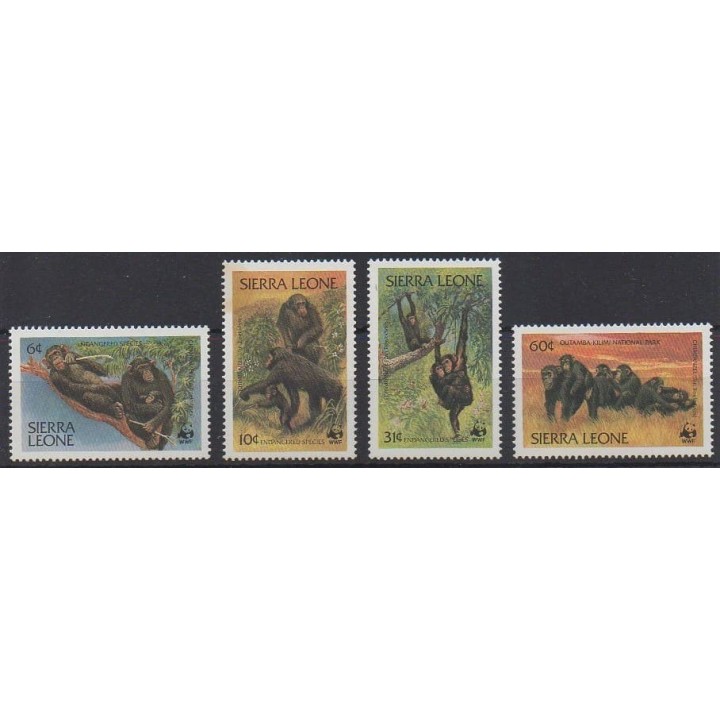Buy this set of stamps of Sierra Leone of the year 1983 (Nb 553/556).