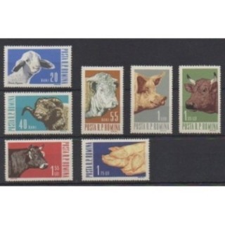 Acheter cette série de timbres de Roumanie de l'année 1962 (No 1889/1895).