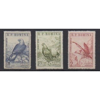 Buy these stamps of Romania of the year 1960 (Nb PA107/PA109). - Mint hinged
