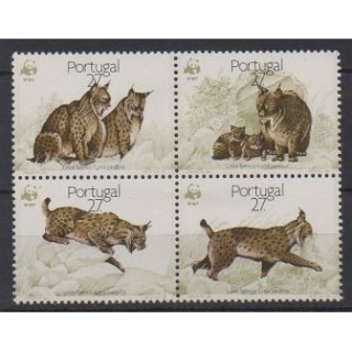 Buy this set of stamps of Portugal of the year 1988 (Nb 1721/1724).