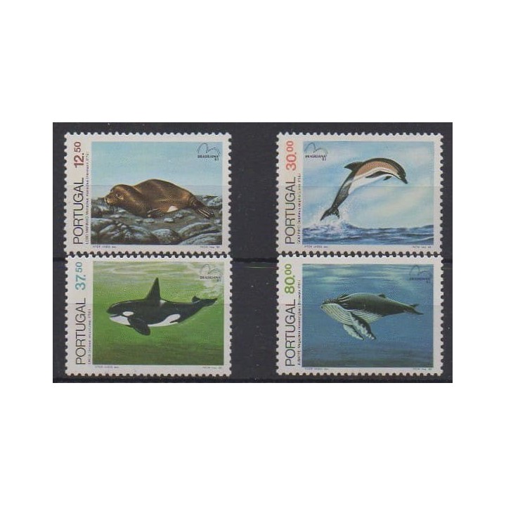 Buy this set of stamps of Portugal of the year 1983 (Nb 1583/1586). - Mint hinged