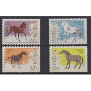 Buy this set of stamps of Portugal of the year 1986 (Nb 1668/1671).
