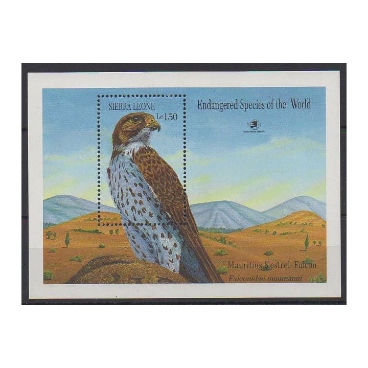 Buy this souvenir sheet  of Sierra Leone of the year 1989 (Nb BF112).