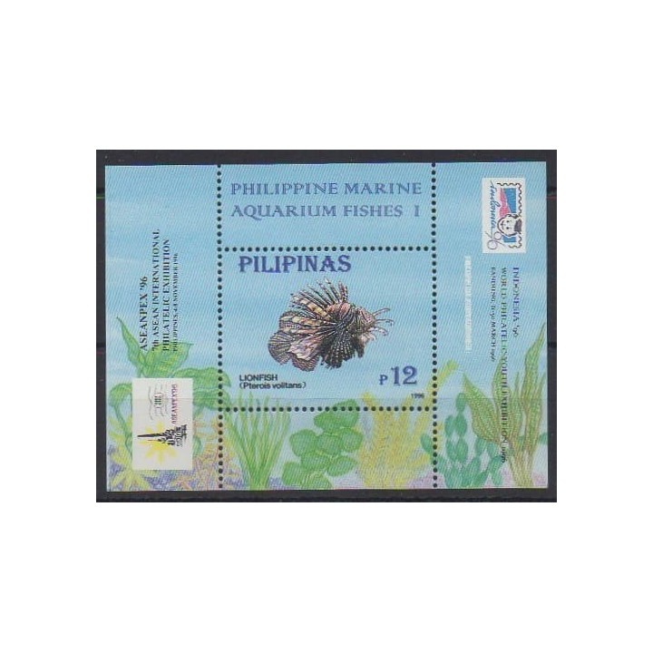 Buy this souvenir sheet  of Philippines of the year 1996 (Nb BF107).