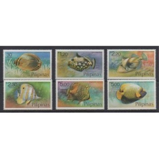 Acheter cette série de timbres des Philippines de l'année 1978 (No 1076/1081).