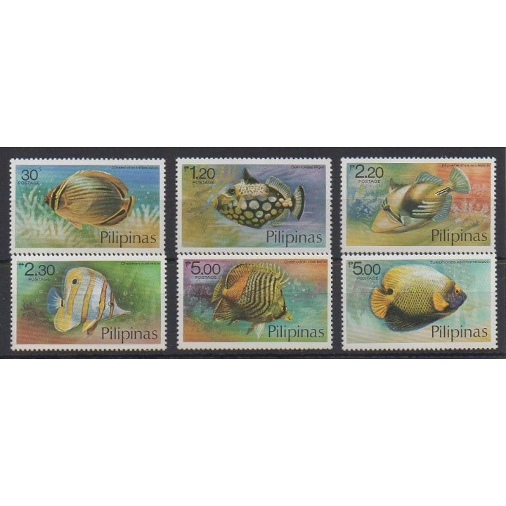 Buy this set of stamps of Philippines of the year 1978 (Nb 1076/1081).