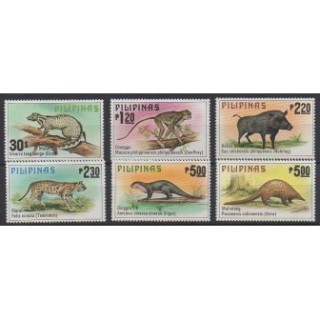 Buy this set of stamps of Philippines of the year 1979 (Nb 1121/1126).
