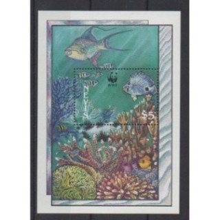 Buy this souvenir sheet  of Nevis of the year 1990 (Nb BF24).