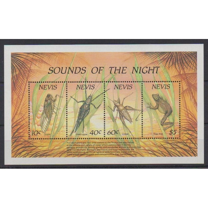 Buy this souvenir sheet  of Nevis of the year 1989 (Nb BF22).