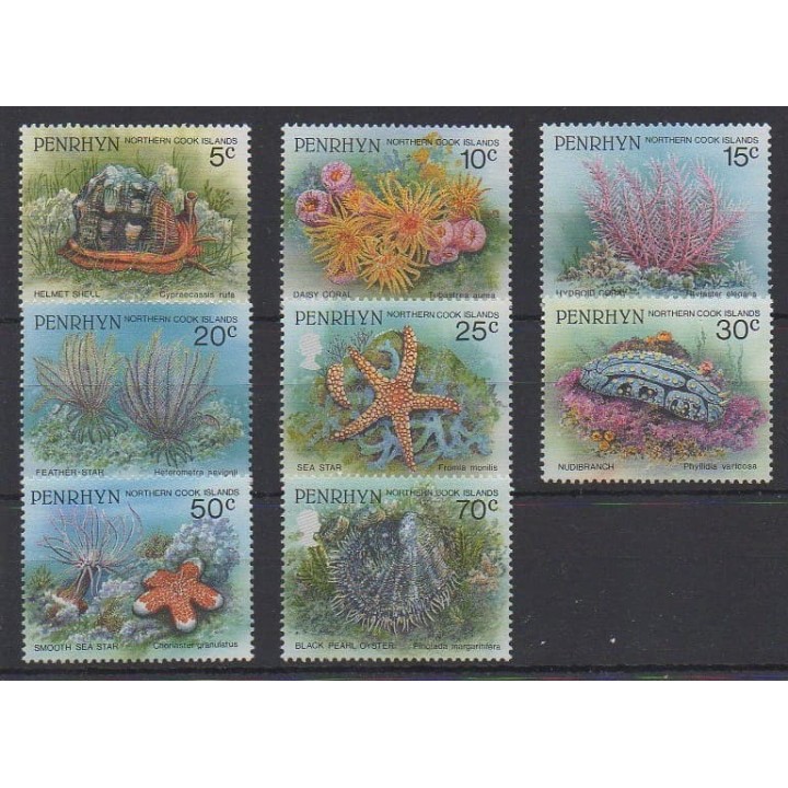 Buy this set of stamps of Penrhyn of the year 1993 (Nb 394/401). - Mint hinged