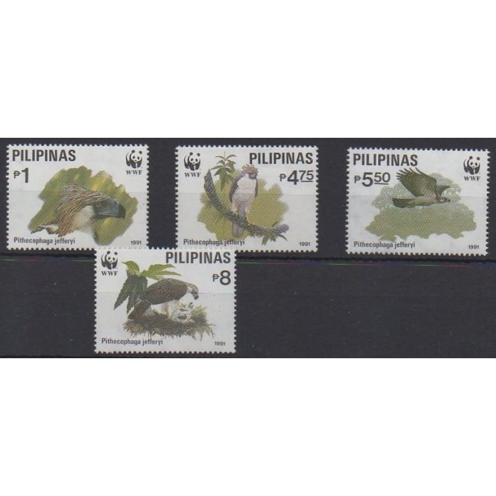 Buy this set of stamps of Philippines of the year 1991 (Nb 1856/1859).