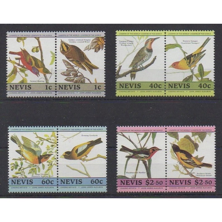 Buy this set of stamps of Nevis of the year 1985 (Nb 291/298).