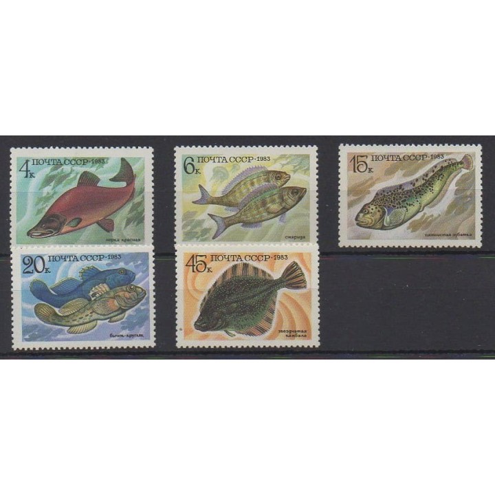 Buy this set of stamps of Russia of the year 1983 (Nb 5017/5020).