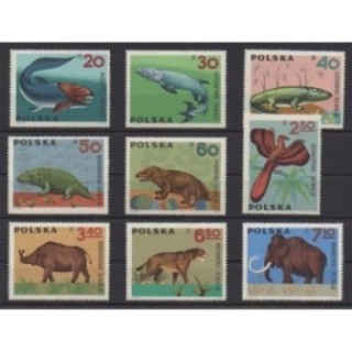 Acheter cette série de timbres de Pologne de l'année 1966 (No 1506/1514).