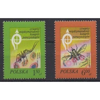 Acheter cette série de timbres de Pologne de l'année 1978 (No 2392/2393).