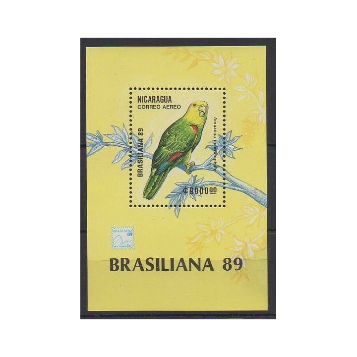 Buy this souvenir sheet  of Nicaragua of the year 1989 (Nb BF190).