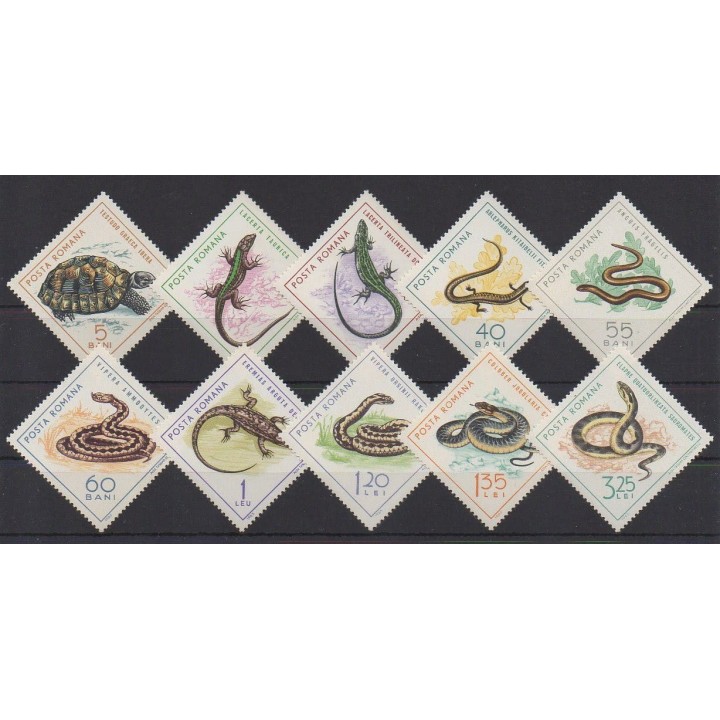 Buy this set of stamps of Romania of the year 1965 (Nb 2100/2109).